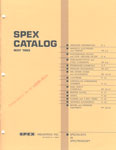 May, 1965 SPEX Industries Catalog