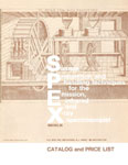 1970 SPEX Industries Catalog